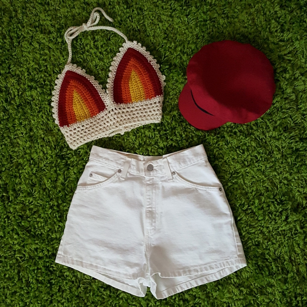 Vintage Style Handmade Bralette Top